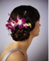 The Elegant Orchid Headpiece